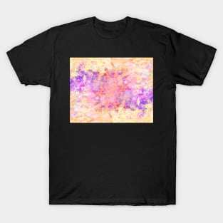 Color Splash Paint Splatter abstract art T-Shirt